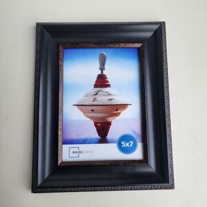 New Mainstays Mahogany 5x7 Decorative Picture Frame Brown Bronze